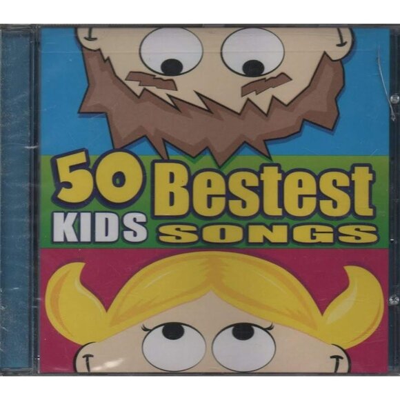 50 Bestest Kids Songs CD 2003 DJ's Choice Party Music New Sealed (case cracks) - Picture 1 of 6